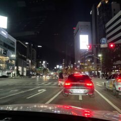 카페 방문 주행